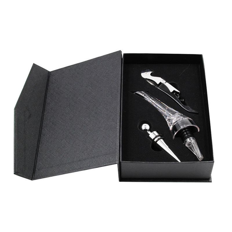 BR-WG19A Wine Aerator Pourer Set With Nice Black Box